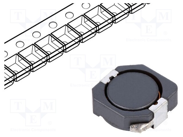 Inductor: wire; SMD; 82uH; 1.4A; 250mΩ; 10.3x10.4x4mm; ±20%