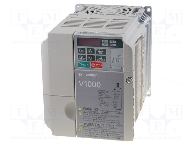 Inverter; Max motor power: 1.5kW; Usup: 200÷240VAC; 0.1÷400Hz