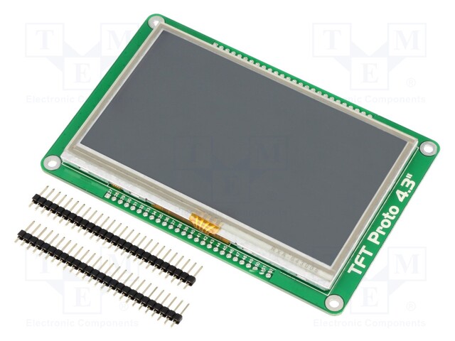 Display; 2x26 pin strips; Features: SSD1963 controller