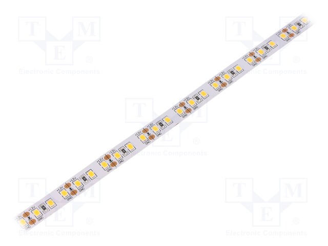 LED tape; white warm; LED/m: 120; SMD; 2835; 24V; 10mm; white PCB