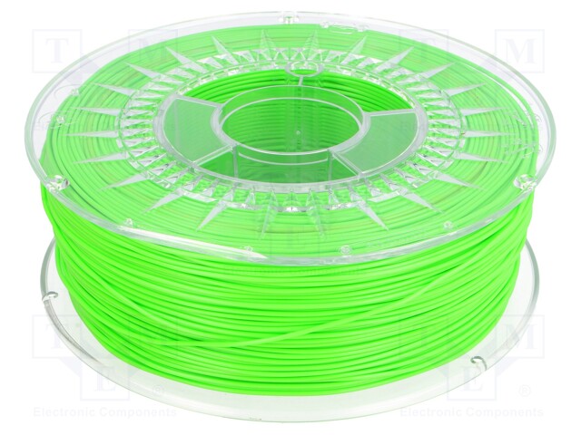 Filament: PLA; 1.75mm; green (light); 200÷235°C; 1kg; ±0,05mm