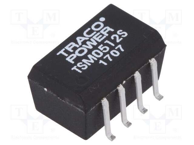 Converter: DC/DC; 1W; Uin: 4.5÷5.5V; Uout: 12VDC; Iout: 80mA; SMD