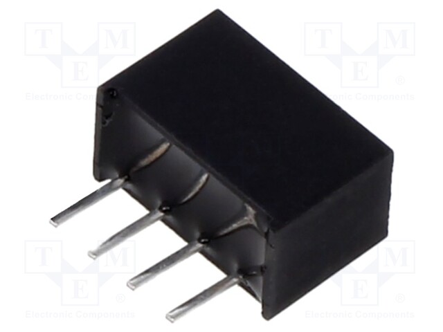 Converter: DC/DC; 1W; Uin: 2.97÷3.63V; 5VDC; Iout: 200mA; SIP4