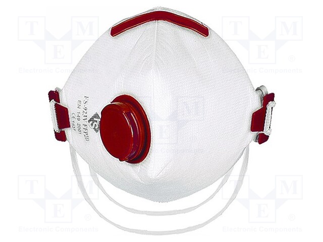 Folding cup mask; FFP3 NR D; with valve