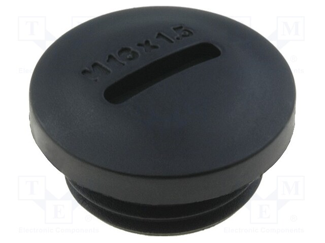 Stopper; M16; Mat: polyamide; black