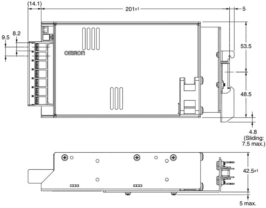 Power supply: switched-mode; 300W; 24VDC; 14A; 85÷264VAC; 700g