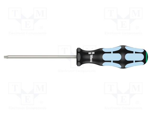 Screwdriver; Torx®; TX20; Blade length: 100mm; Overall len: 198mm