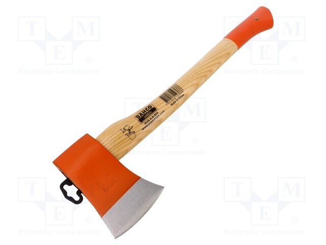 Axe; steel; 500mm; 1.03kg; ashwood; Application: for splitting