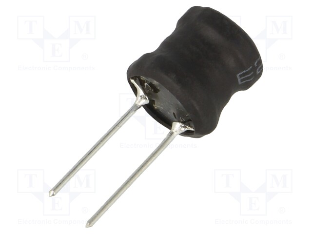 Inductor: wire; THT; 330uH; Ioper: 1.4A; 510mΩ; ±10%; Ø11.5x11.5mm