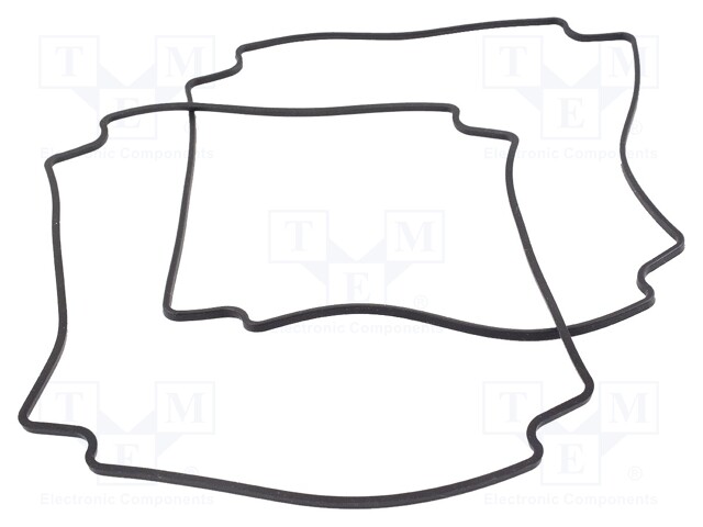 Gasket; HM-1590Z231; -40÷150°C; Gasket material: silicone rubber