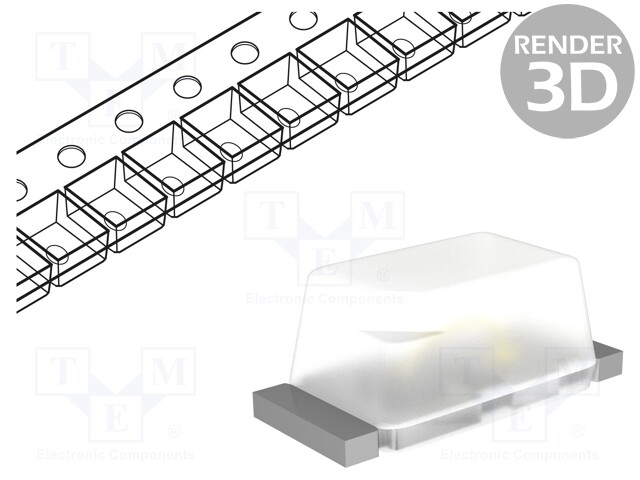 LED; SMD; 0603; green; 2.24÷5.6mcd; 1.7x0.8x0.65mm; 160°; 1.7÷2.2V