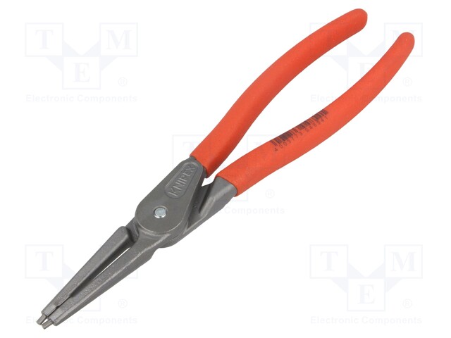 Pliers; internal circlip; Ring: internal; Pliers len: 225mm