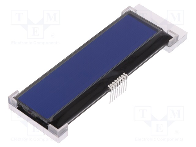 Display: LCD; alphanumeric; COG,STN Negative; 16x2; LED; PIN: 8