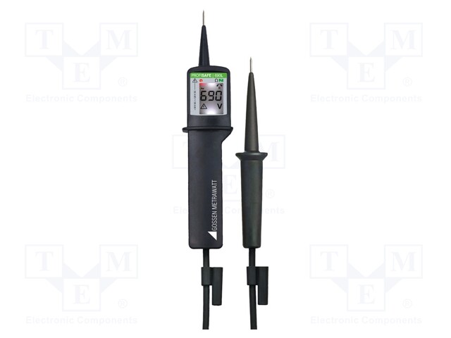 Tester: electrical; LCD,LED; Sampling: 2x/s; VAC: 12÷690V; 0÷500Hz