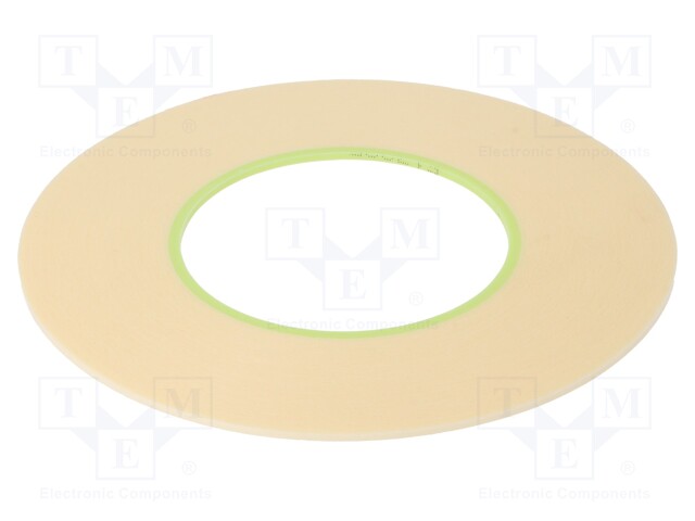 Tape: electrical insulating; W: 2mm; L: 45m; D: 0.304mm; beige; 20%