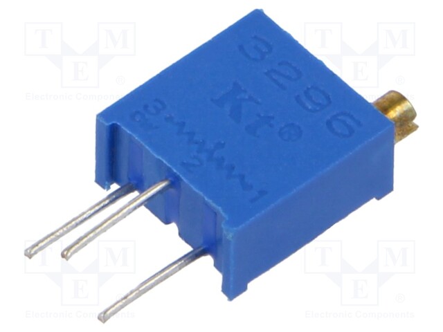 Potentiometer: mounting; multiturn; 200Ω; 500mW; 3296Y; -55÷125°C