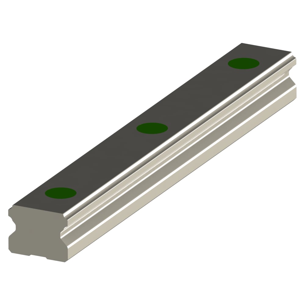 Single Linear Guide Rail; steel; W: 15mm; L: 160mm; EGR15U