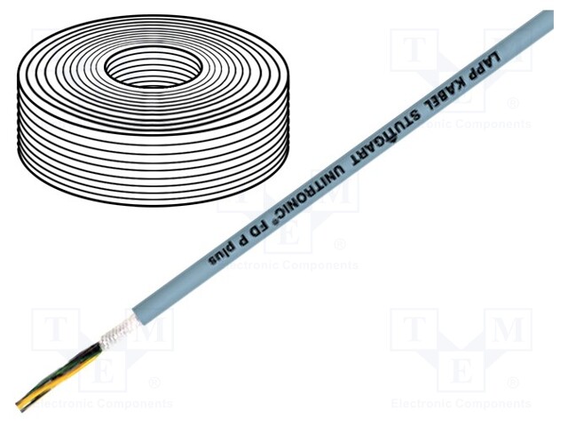 Wire: data transmission; UL AWM 1000V,UNITRONIC® FD P plus