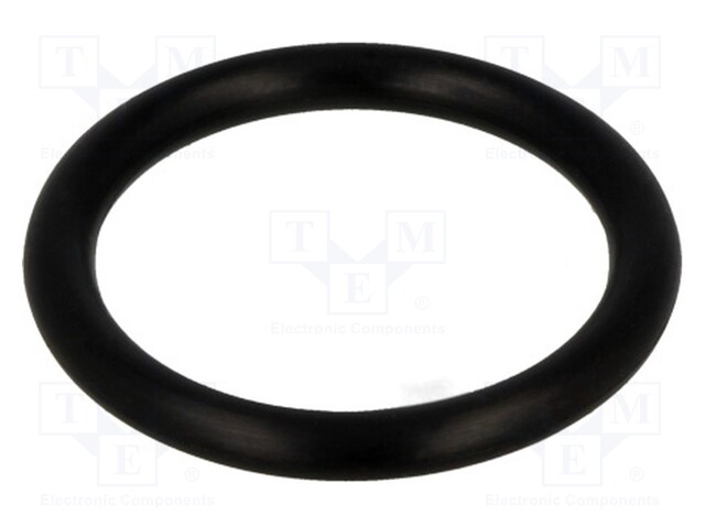 O-ring gasket; NBR; D: 3mm; Øint: 21.3mm; black