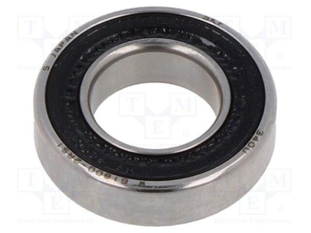 Bearing: single row deep groove ball; Øint: 10mm; Øout: 19mm