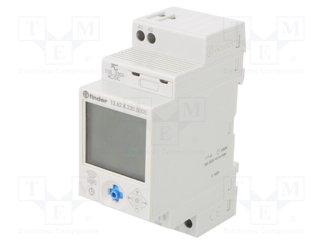 Programmable time switch; Range: 1min÷7days; DPDT; 110÷230VAC