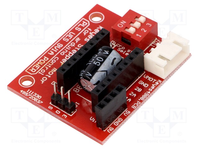 Stepper motor controller; A4988; 1.7A; Uin mot: 8÷30V; Kit: module