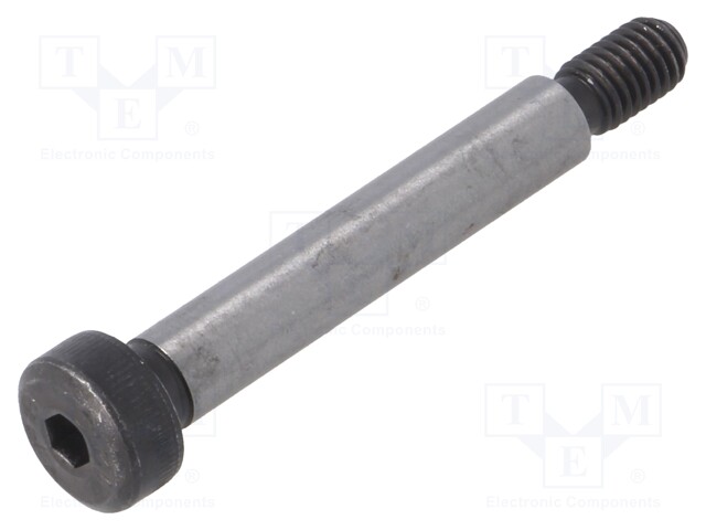 Shoulder screw; Mat: steel; Thread len: 9.5mm; Thread: M5; ISO: 7379