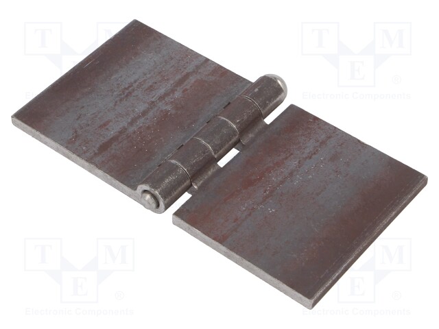 Hinge; Width: 160mm; steel; H: 80mm; V: without coating,for welding