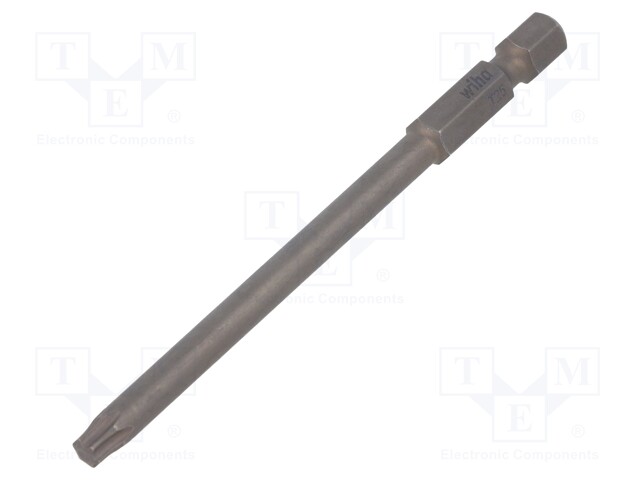 Screwdriver bit; Torx®; TX25; Overall len: 90mm