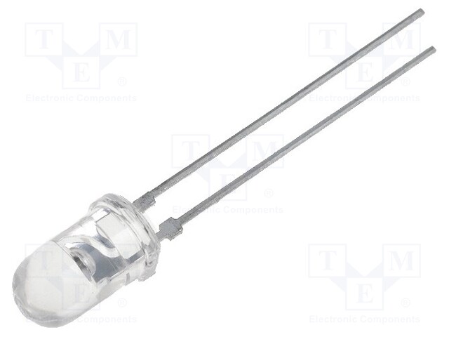 Phototransistor; λp max: 850nm; 35V; 50°; Lens: transparent; Ø: 5mm