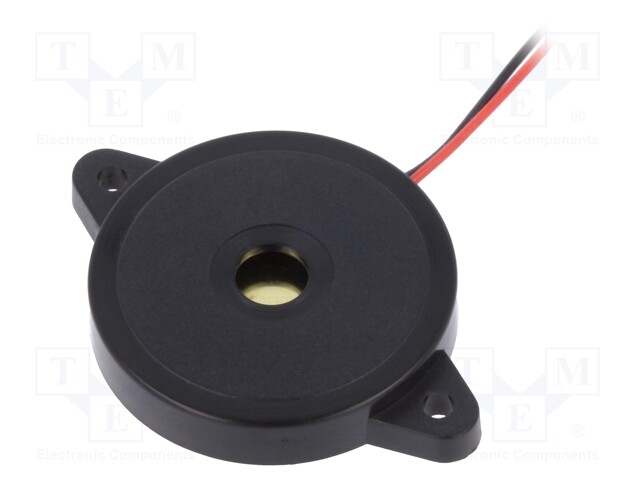 Sound transducer: piezo; without built-in generator; 5mA; Ø: 30mm
