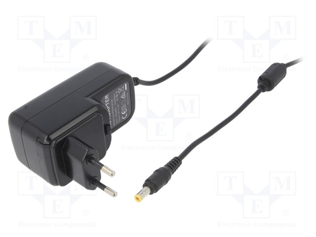 Power supply: switched-mode; 9VDC; 4A; Out: 5,5/2,1; 36W; Plug: EU