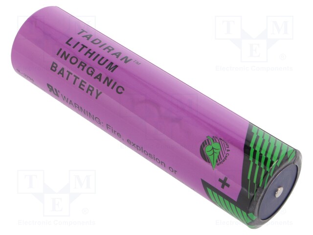 Battery: lithium (LTC); 3.6V; DD; Ø32.9x123.5mm; 35000mAh