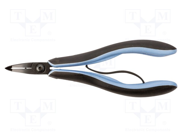 Pliers; oblique,cutting,precision,elongated; ESD