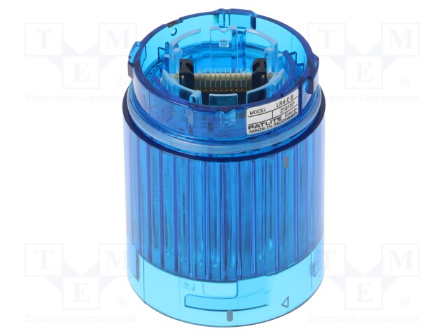 Signaller: lighting; LED; blue; 24VDC; IP65; Ø40x50mm; LR4; -20÷50°C