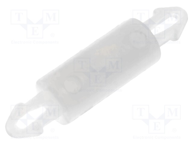 PCB distance; polyamide; L: 8mm; latch/latch; Colour: natural