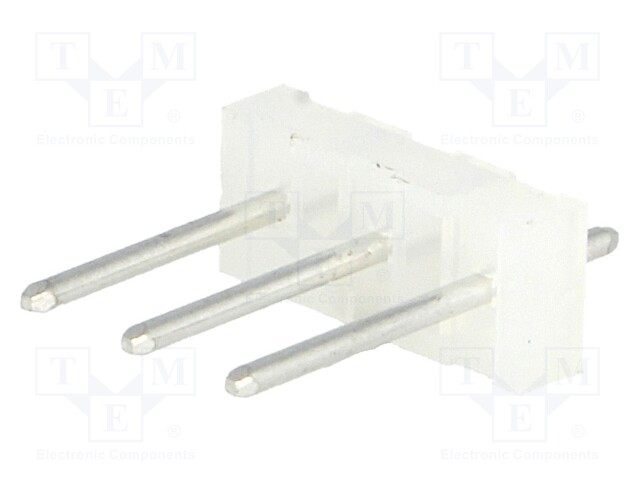 Socket; wire-board; male; KK; 5.08mm; PIN: 3; round contacts; THT