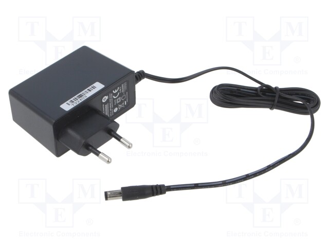 Power supply: switching; mains,plug; 9VDC; 2A; 18W; Plug: EU; 85.09%