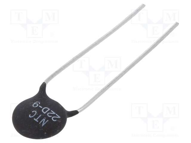 NTC thermistor; THT; 22Ω; 10.5mm; -55÷200°C