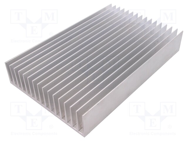 Heatsink: extruded; grilled; L: 300mm; W: 190.5mm; H: 50mm; aluminium