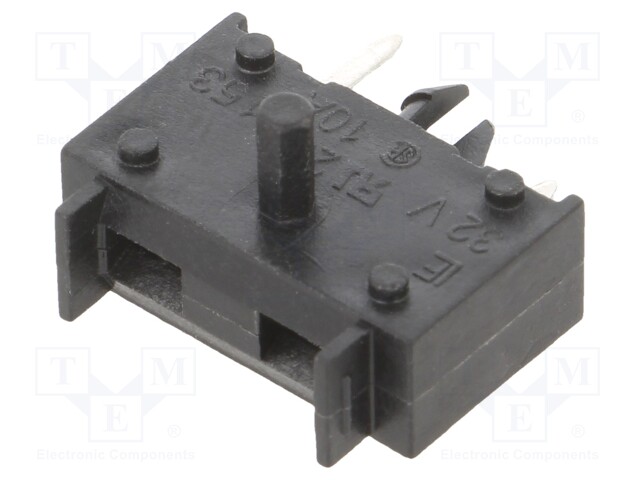 Fuse acces: fuse holder; 10.9mm; 15A; THT; 32V