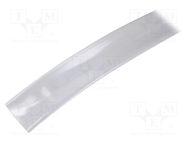 Heat shrink sleeve; glueless; 2: 1; 25.4mm; transparent; Len: 30m