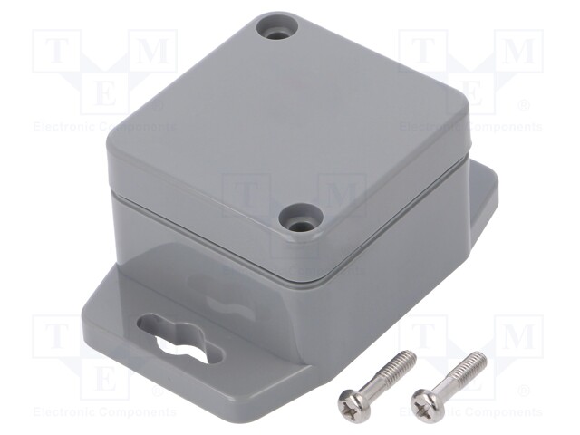 Enclosure: multipurpose; X: 50mm; Y: 52mm; Z: 35mm; with fixing lugs