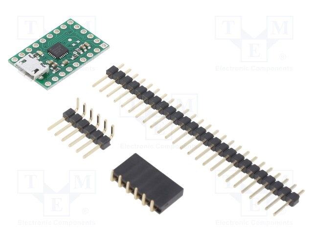 Module: adapter; USB-UART; CP2102N; Micro USB; 1.5x2.4mm