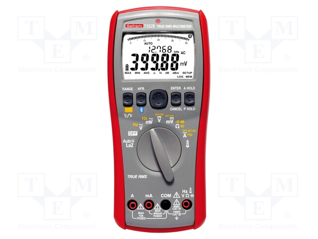 Digital multimeter; 10x/s; VDC: 40m÷1000V; VAC: 40m÷1000V