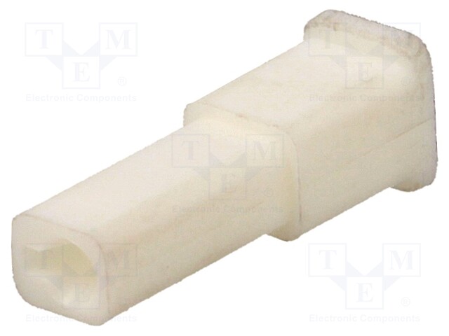 Plug; wire-board; female; 5/7.5mm; PIN: 1; w/o contacts; for cable