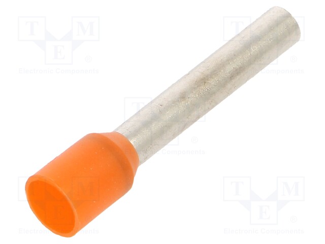 Tip: bootlace ferrule; 4mm2; crimped; for cable; insulated; tinned