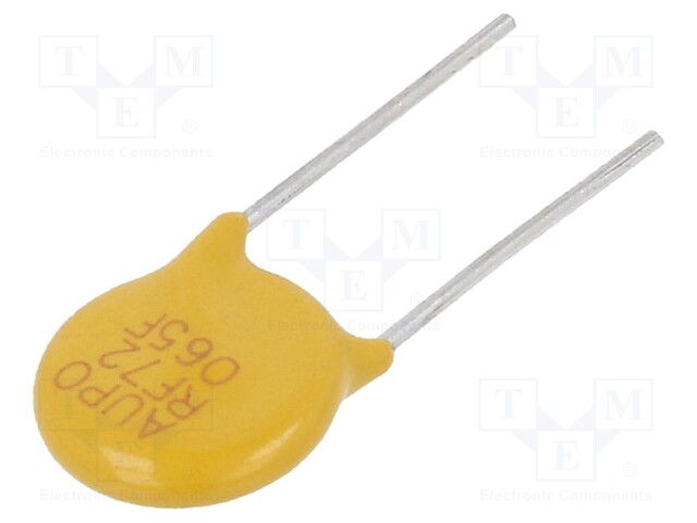 Fuse: PTC polymer; 650mA; RF72