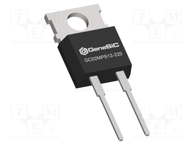 Diode: Schottky rectifying; SiC; THT; 1.2kV; 2A; TO220-2