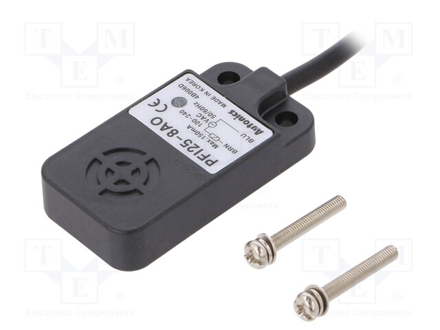 Sensor: inductive; 0÷8mm; 2-wire NO; Usup: 85÷264VAC; 150mA; IP67